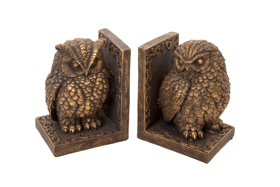 Bookends > D30103 Owl Bookends