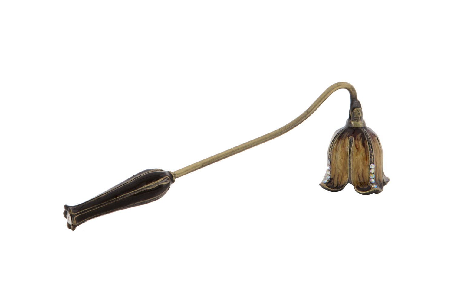 Snuffers > X900EG1 Petal Snuffer Gold